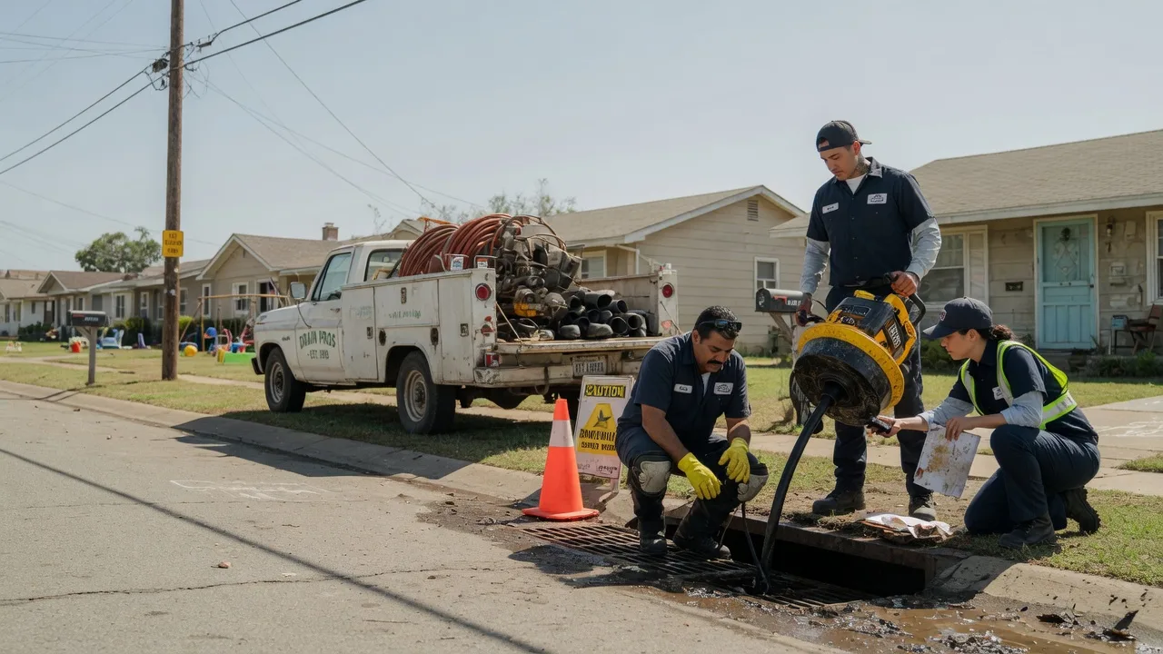 Drain Cleaning in Lipscomb, TX near me